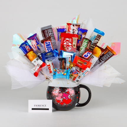 Candy Bouquet Taza Gigante de Disney con Chocolates