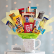 Candy Bouquet con Barras de Chocolates 