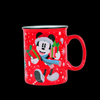 Exclusiva Taza Navideña Gigante de Minnie y Mickey Mouse