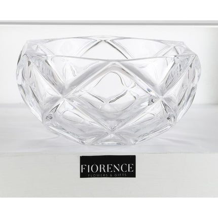 Imported Crystal Bowl with Fruit Gift