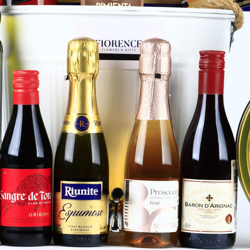 Regalo Deluxe con Vinos y Selección Gourmet