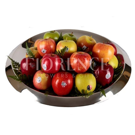 Contemporary Bowl with Fruit and Wine