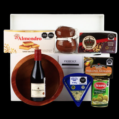 Exclusive Christmas Gourmet Gift with a selection of gourmet treats.