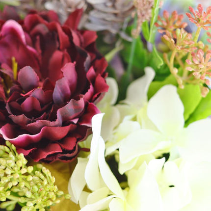 Hydrangeas Garden Artificial Arrangement