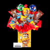 Candy Bouquet in M&M's Moneybox  