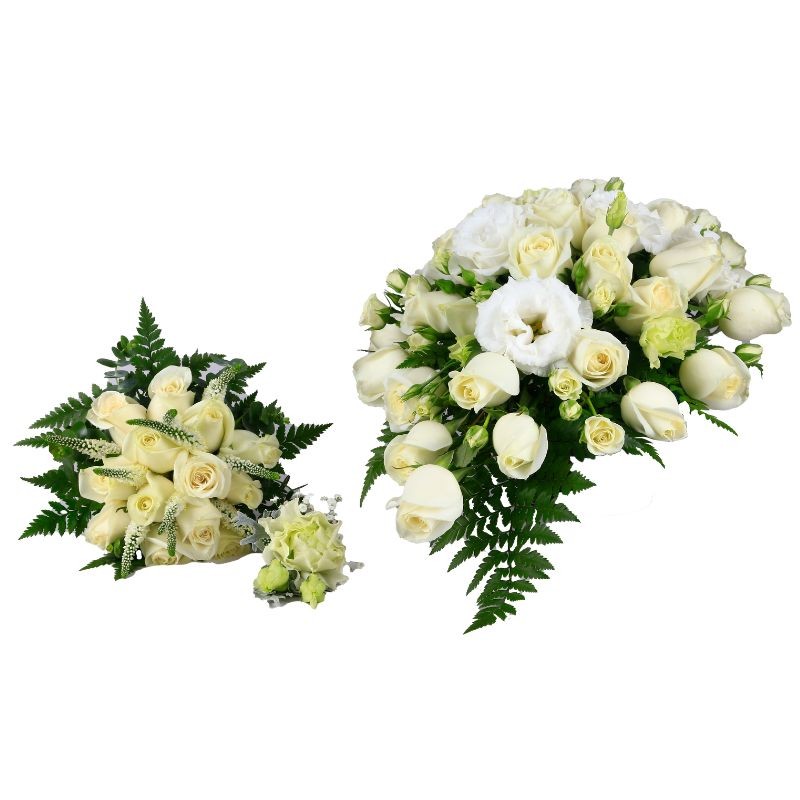 Complete Set of Wedding Bouquets