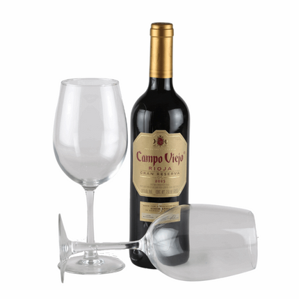 Regalo con Vino Tinto y Variedad de Productos Gourmet