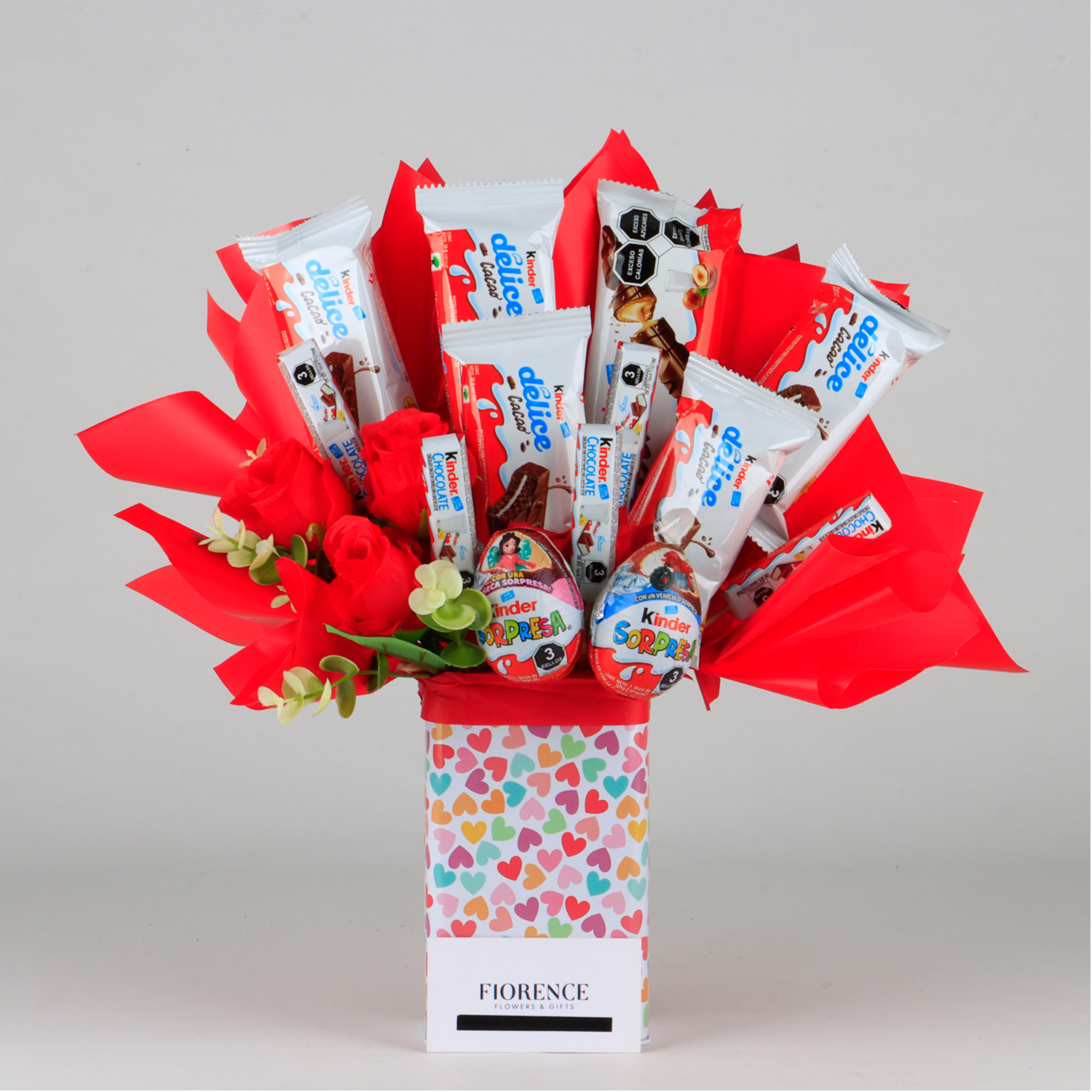 Candy Bouquet con Chocolates Kinder