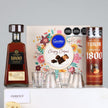 Exquisite Gourmet Set with 1800 Añejo Tequila