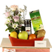 Classic Fruit, Flowers with Jam and Tea Gift