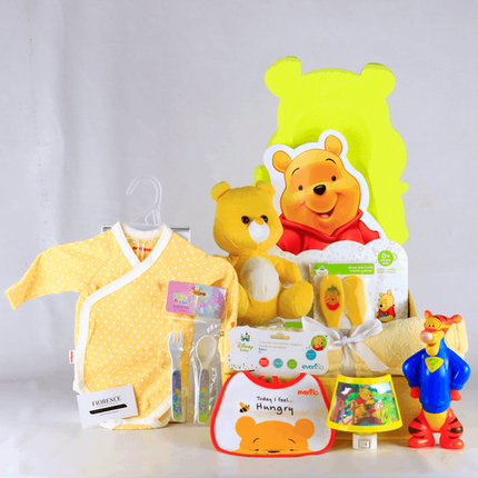 Set Winnie Pooh para Bebé - Regalo para Recién Nacido