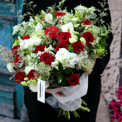 Bouquet Sofía con 24 Rosas